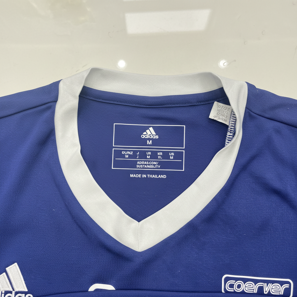 Adidas Men's Blue Aeroready Coerver Coaching Jersey