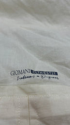 Giomani Men's Slim Fit Short Sleeve Linen Blend Shirt 4XL