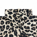 Zara Women's Leopard Print Button-Down Shirt