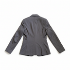 MNG Women's Grey Single-Button Tailored Blazer