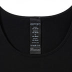Women's Black Scoop Neck Cotton Tank Top