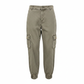 EN.ES Women's Olive Green Cargo Jogger Pants - Size US 2