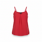 Shein Curve Red V-Neck Plus Size Cami Top 3XL