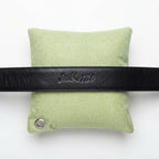 Men's Classic Black Leather Belt with black Buckle