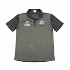 Men's Umbro Port Kembla Pumas Heather Grey Polo Shirt