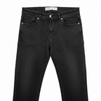 Women's High-Waisted Black Flared Denim Jeans