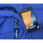 Crivit Men's Blue Full-Zip Hooded Sweatshirt