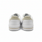 Puma White and Beige Cali Platform Sneakers