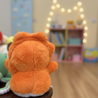 Ty Beanie Boos Orange Triceratops Dinosaur Plush Toy