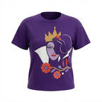 Disney PRINCESS Purple Graphic Print Fairytale Villainess Ki