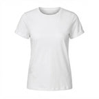 esmara Women's Classic White Crew Neck Cotton T-Shirt