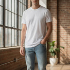 Calvin Klein Calvin Klein Bright White Crew Neck Regular Fit