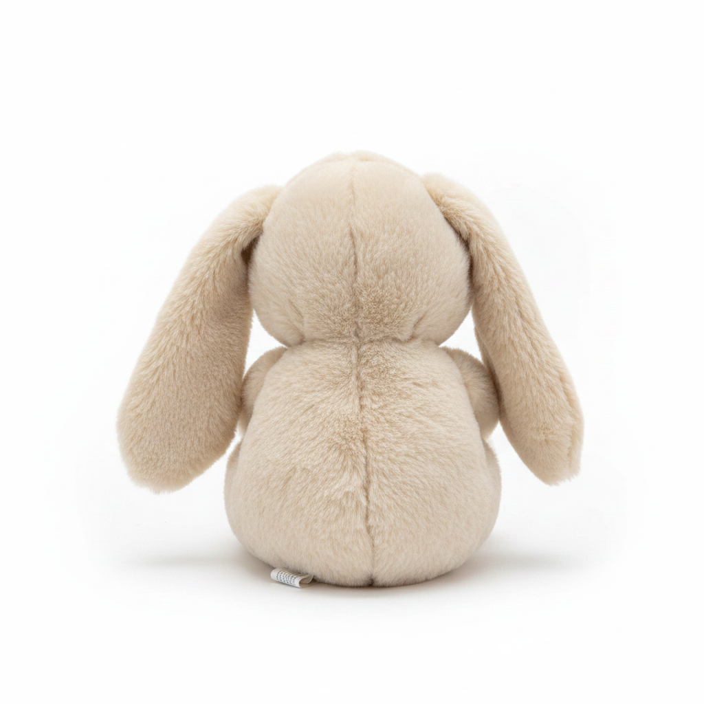 Premium Plush Bunny with Lace Bonnet Toy