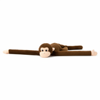 Premium Brown Long-Arm Monkey Plush Toy