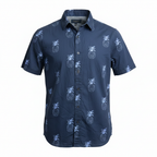 Primark Kids Navy Blue Pineapple Short Sleeve Shirt
