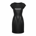 Esmara Women's Black Cotton Short Sleeve Mini Dress