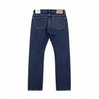 Women's Dark Blue Slim Straight Leg MNG Denim Jeans