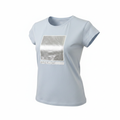 Women's Light Blue "Shine All Day" Graphic T-Shirt