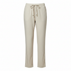 Esmara Women's Green Linen Blend Drawstring Trousers Size 14