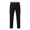 JACK&JONES Men's Black Slim-Fit Cotton Utility Cargo Trouser