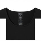 Women's Black Scoop Neck Cotton Tank Top