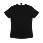 LIVERGY Men's Black Cotton Jersey Short Sleeve Undershirt