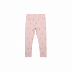 Dunnes Stores Pink Bow Print Kids Leggings