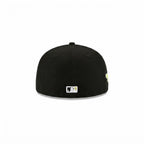 New Era Black NY Yankees Structured Flat Brim Cap