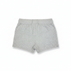 Women's Grey Marl Jersey Drawstring Shorts