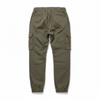 Men's STRUCTUREN CARGO Olive Green Jogger Pants - Large
