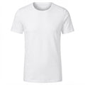 LIVERGY Men's White Short-Sleeve Cotton Crew Neck Undershirt