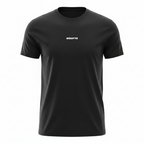 Men's WOOFYS AS Colour Staple Black Cotton T-Shirt - Size L