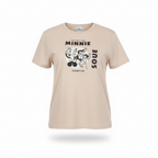 Women's Disney Minnie Mouse Vintage Graphic Cotton T-Shirt