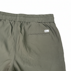 Six COLLECTION Men's Olive Green Drawstring Tapered Trousers