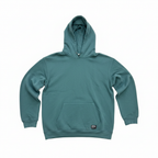 Unisex Dark Teal Pullover Hoodie with Kangaroo Pocket