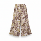 Rockmans Women's Tropical Leaf Print Wide Leg Pants Size 12
