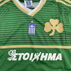 Kids Green Panathinaikos Style Football Kit Jersey & Shorts