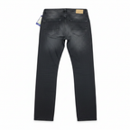 Livergy Men's Slim Fit Washed Black Denim Jeans