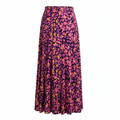 Label of Love Pink Abstract Animal Print Wide Leg Pants