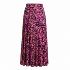 Label of Love Pink Abstract Animal Print Wide Leg Pants