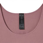 Women's Rose Pink Scoop Neck Sleeveless Tank Top