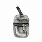 Women's Silver Rhinestone Mini Vanity Bag