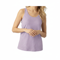 Esmara Women's Purple Cotton Tank Top with Cross Back