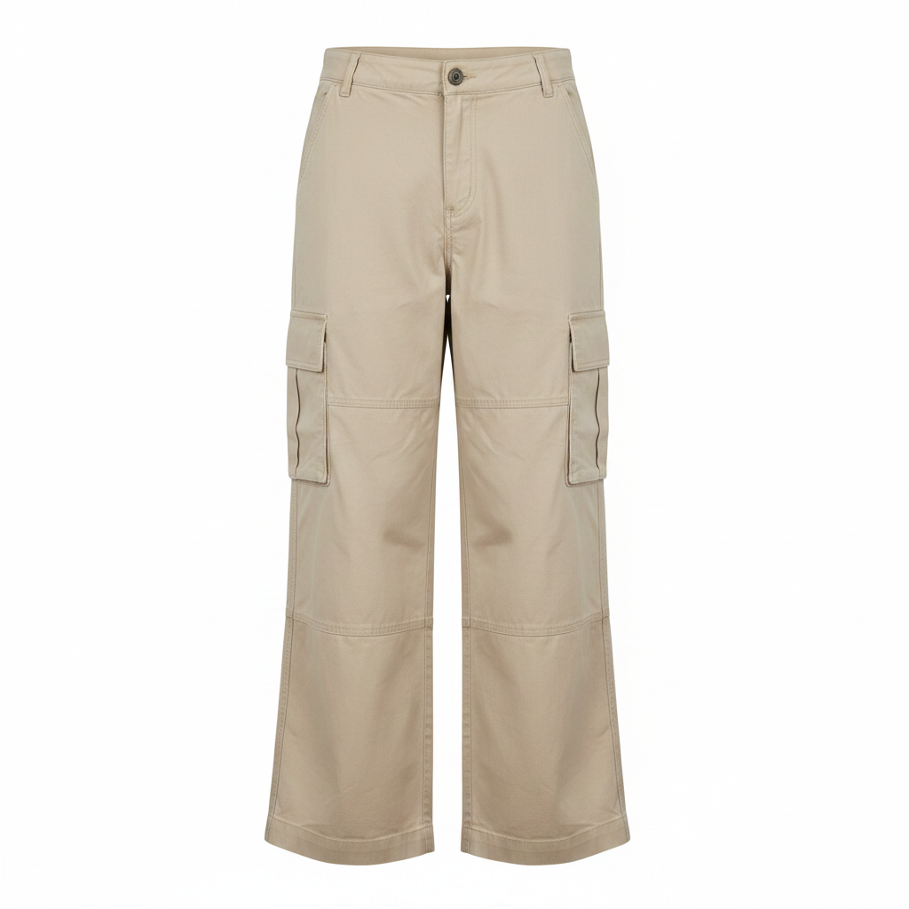 Cotton On Benny Cargo Pant in Washed Ecru - Size 10 US