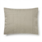 bianca elegance Unisex Cream Quilted Geometric Square Europe