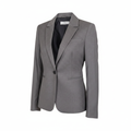MNG Women's Grey Single-Button Tailored Blazer