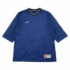 Nike Men's Navy Blue Team Athletic Crew Neck T-Shirt
