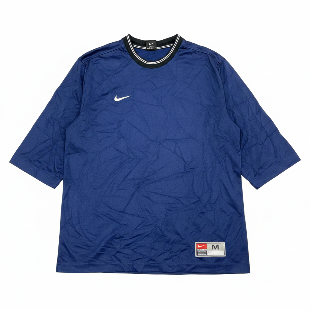 Nike Men's Navy Blue Team Athletic Crew Neck T-Shirt