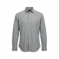 Boys Green Gingham Long Sleeve Button Down Shirt - Size S
