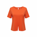 Athlux Women's Orange Performance Activewear Tee - M
